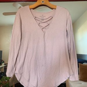 American Eagle Long Sleeve Top